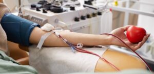 transfusão de sangue