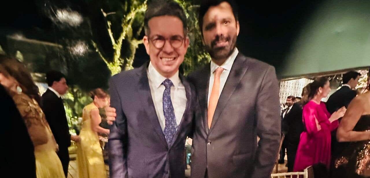 Randolfe Rodrigues e Manoel Carlos de Almeida