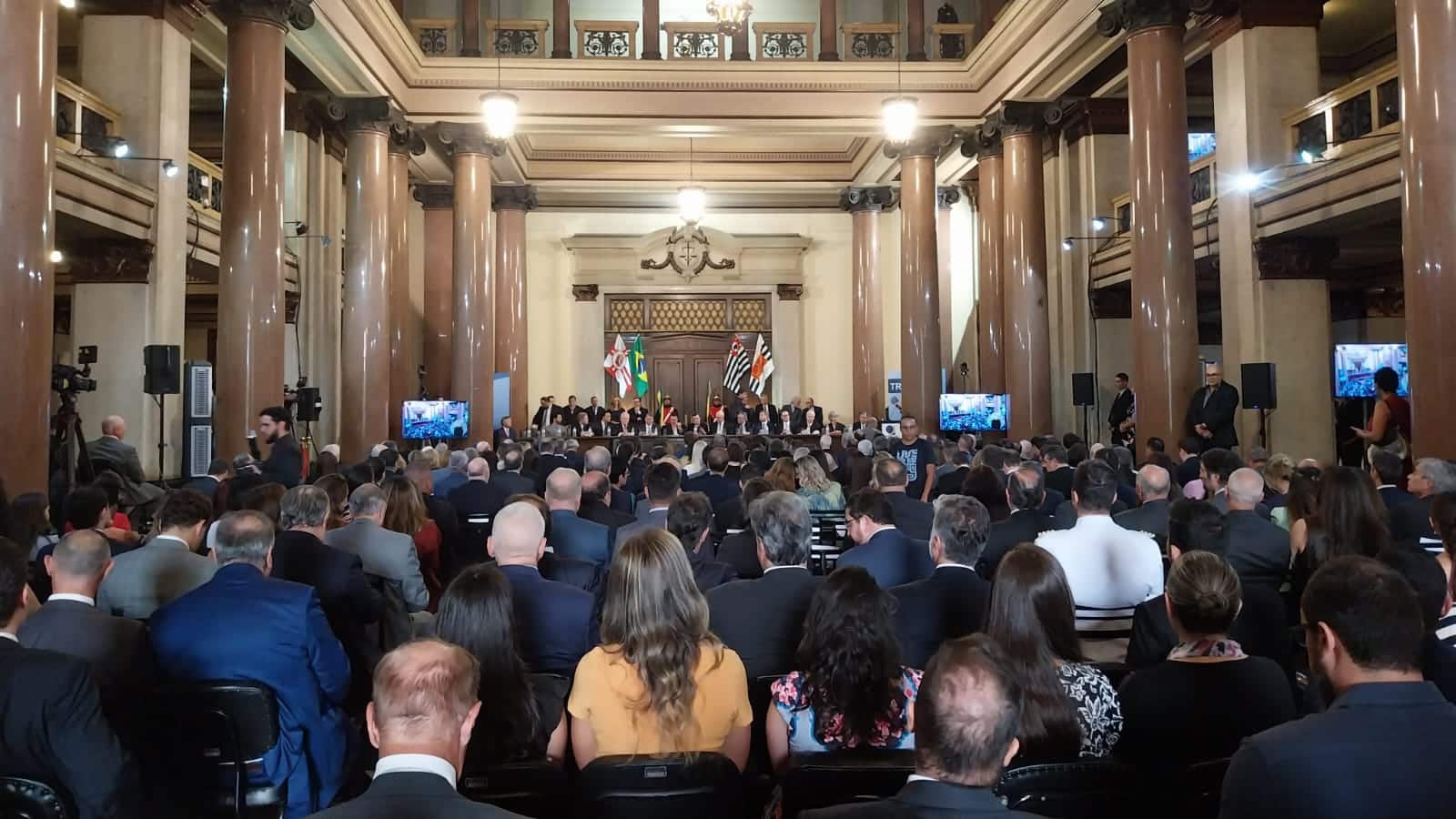 cerimônia de posse presidente TRE-SP