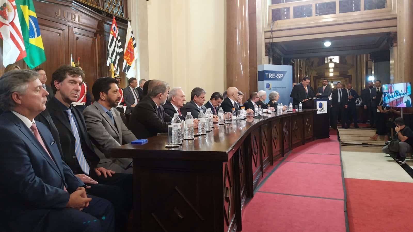 cerimônia de posse presidente TRE-SP
