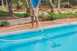 Limpeza - piscina - químicos - limpador - nadar - swimming pool