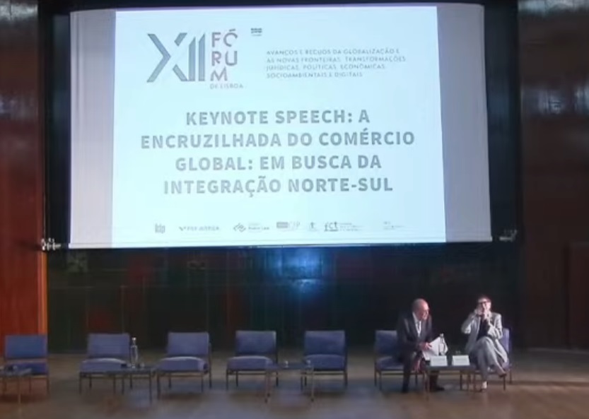 Rebeca Grynspan e Gilmar Mendes em painel sobre a 