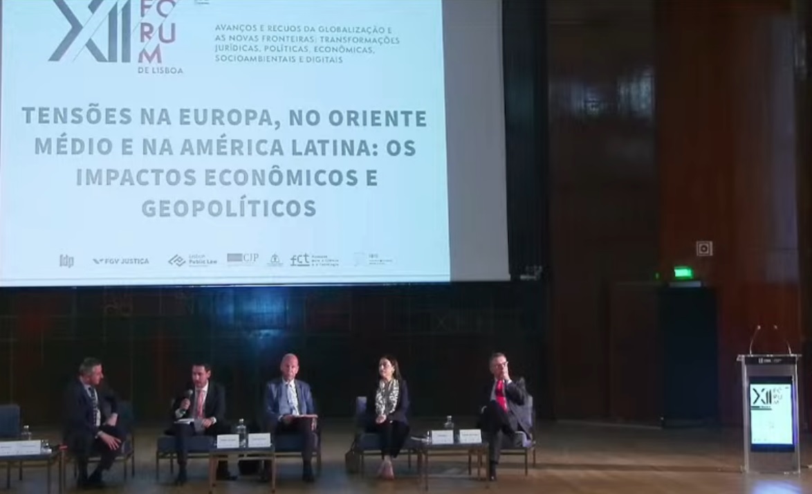 Painel sobre tensões na Europa e no Oriente Médio reúne especialistas no XII Fórum de Lisboa, em 2024