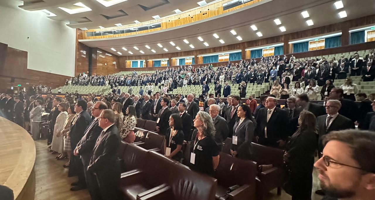 Plateia do primeiro dia do XII Fórum Jurídico de Lisboa de 2024