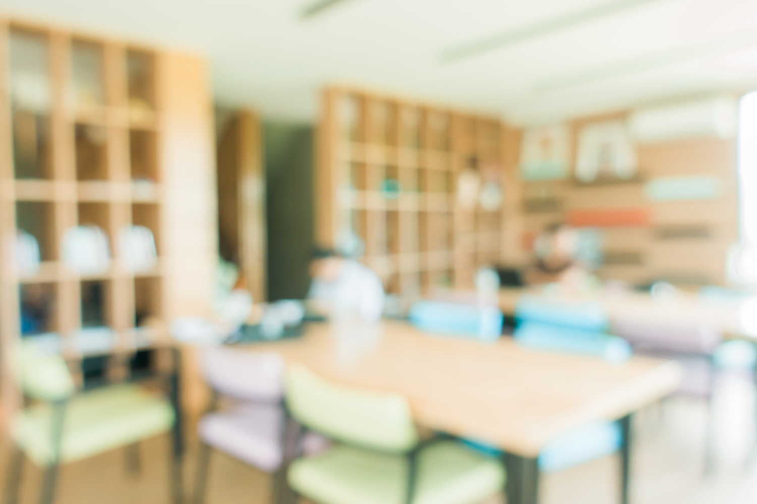 sala de estudos em escola