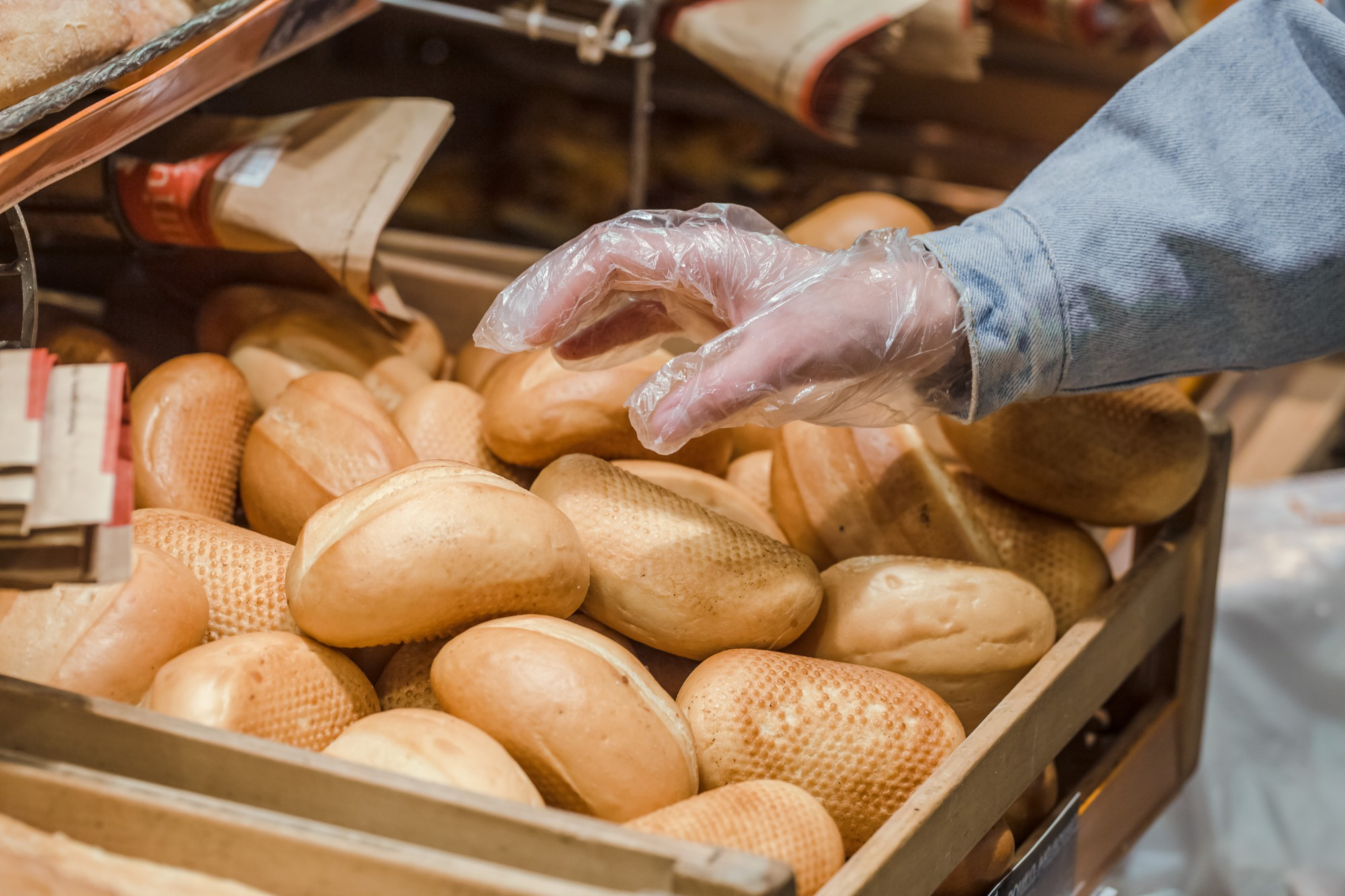 Pão, dia do padeiro, cesta de pães 