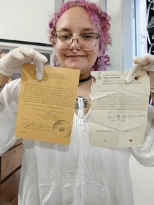 Luiza Lyra descobriu os documentos que restringiam atividades do candomblé na década de 60