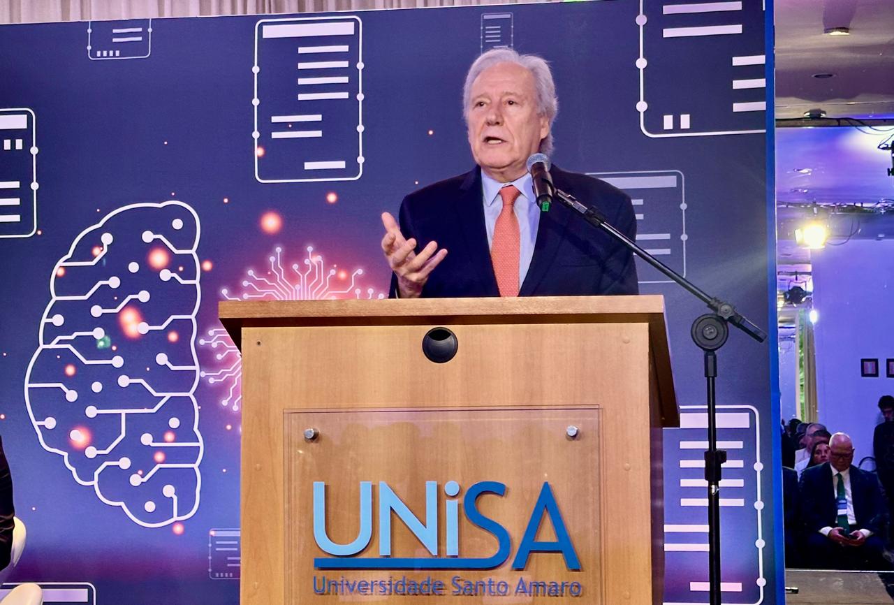 Ricardo Lewandowski durante evento na Unisa