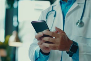 médico celular redes sociais