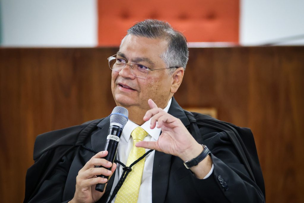Ministro Flávio Dino preside audiência de conciliação das ADPF's 743, 746 e 857 de sua relatoria.