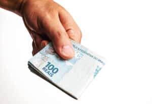 empréstimo, dinheiro, consignado, notas, banco