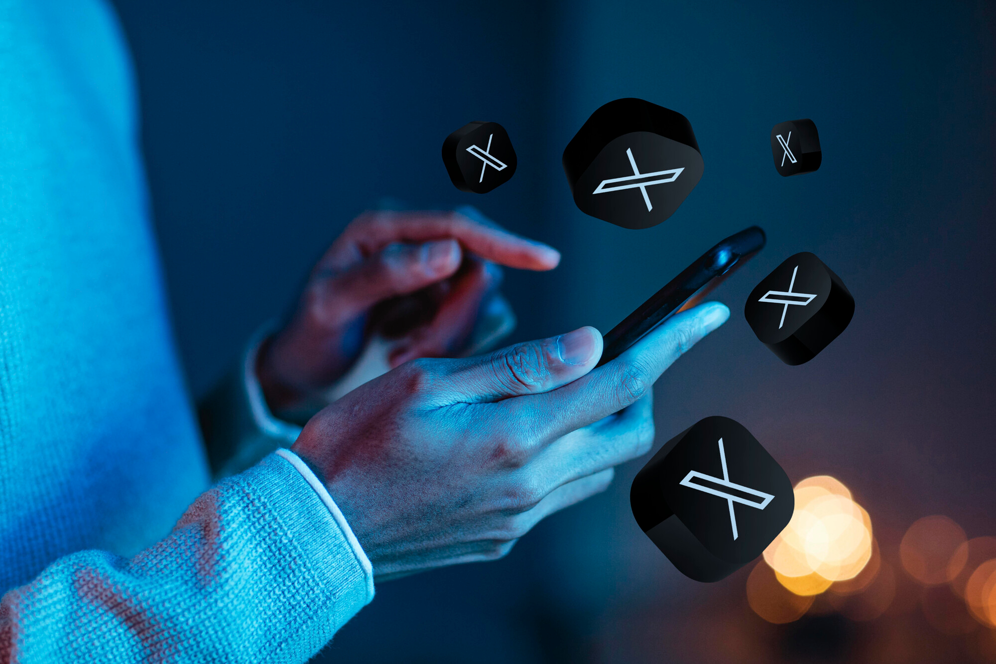 x rede social celular twitter