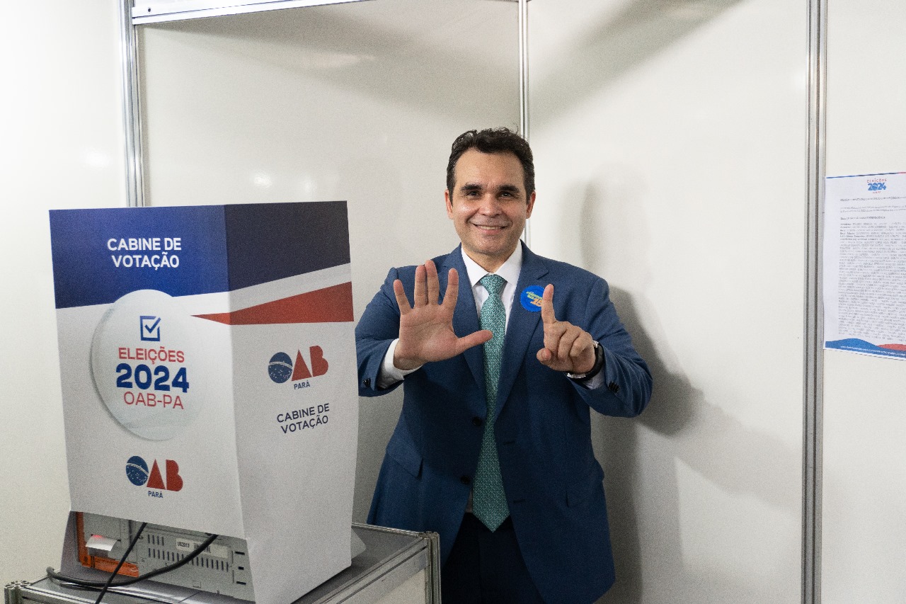 Sávio Barreto Lacerda Lima foi eleito presidente da seccional paraense da OAB com 53,4% dos votos