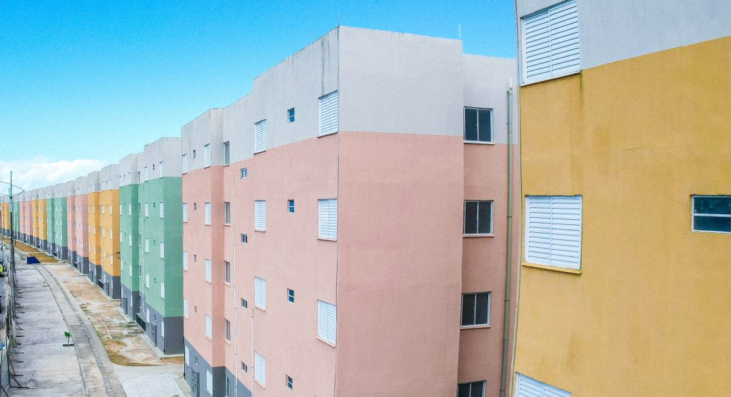 Prédios de condomínio do programa Minha Casa, Minha Vida em Maceió