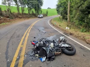 acidente de trânsito com moto