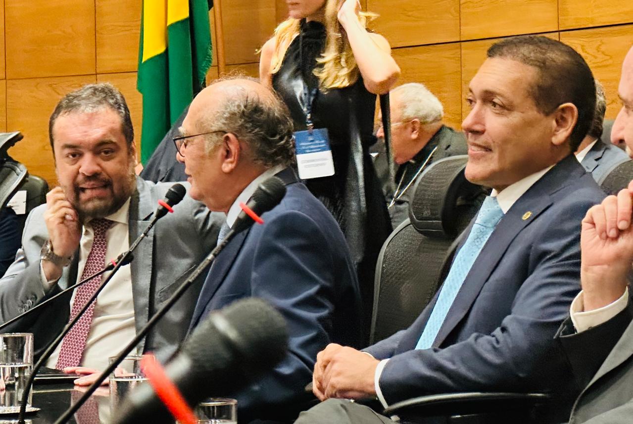 Cláudio Castro, Gilmar Mendes e Kassio Nunes Marques