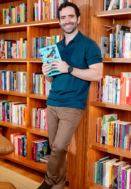 O advogado Pedro Pacífico, conhecido como Bookster