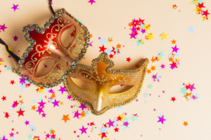 máscaras de carnaval