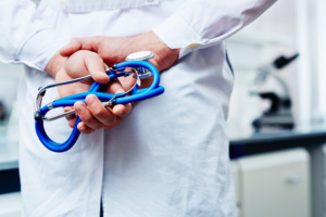 médico médica estetoscópio