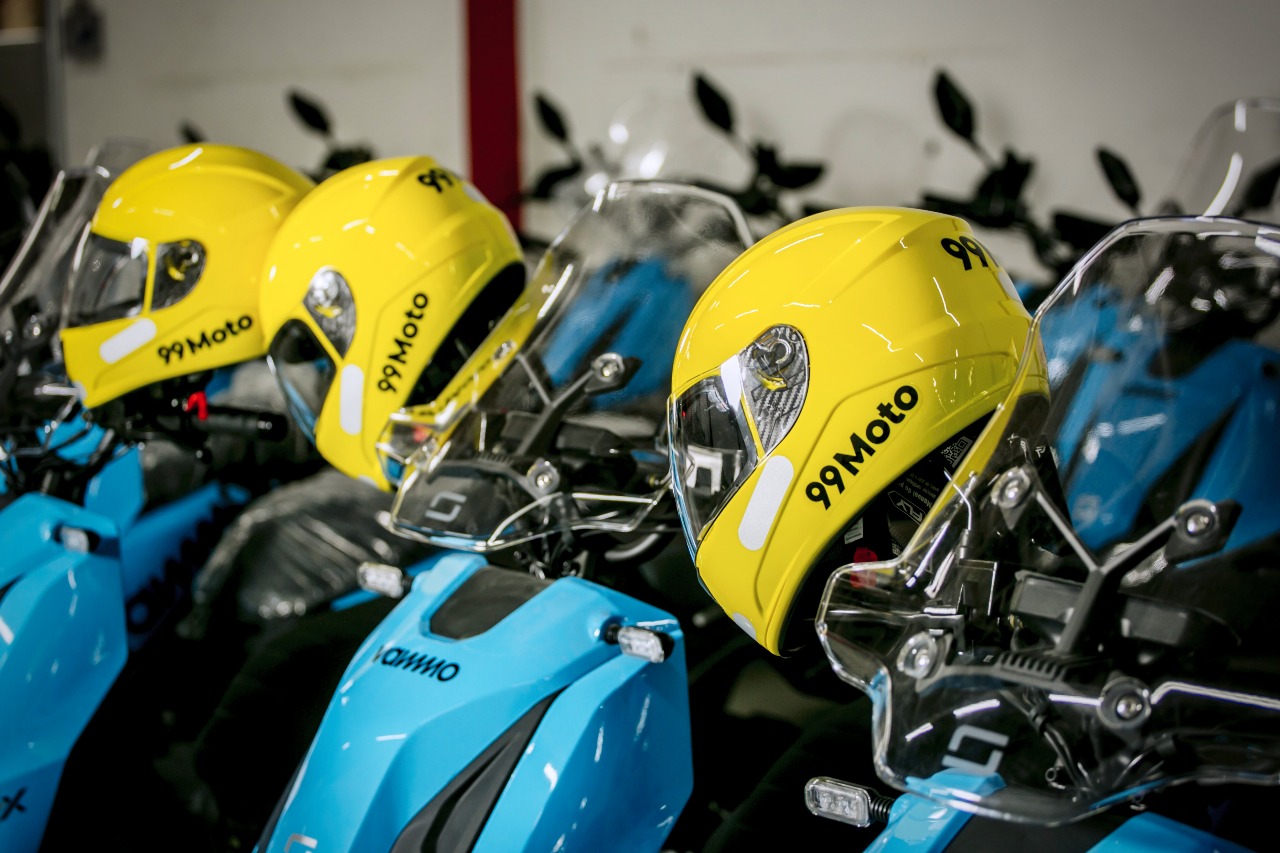 Moto táxi, app, 99, táxi, moto