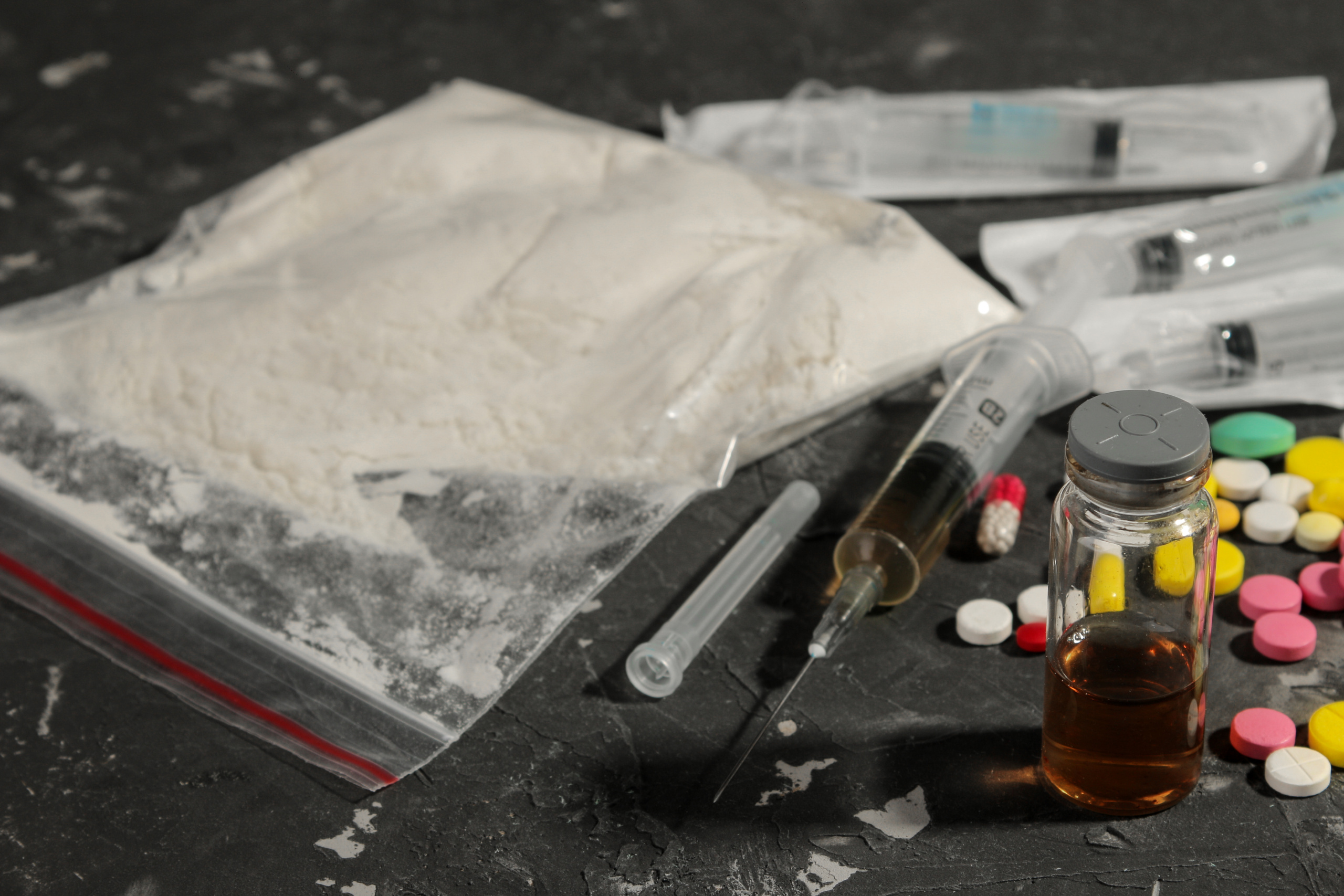diversos tipos de drogas