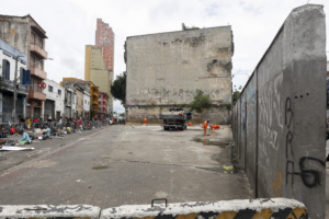 Cracolândia muro