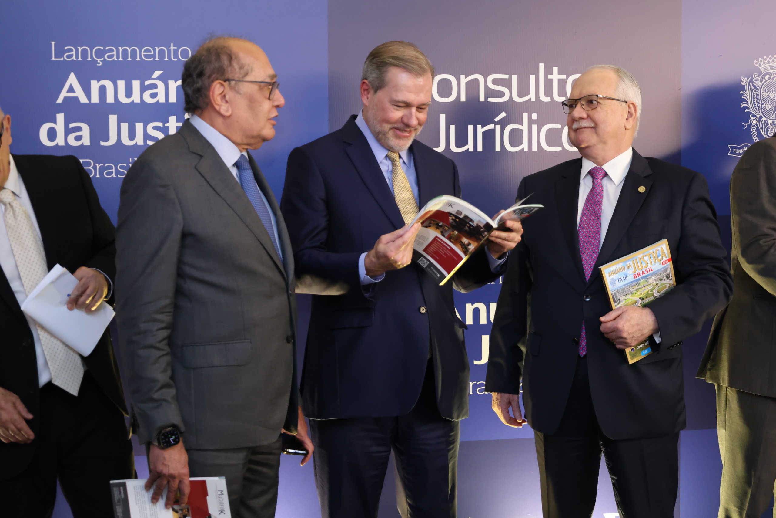 Gilmar Mendes, Dias Toffoli e Edson Fachin