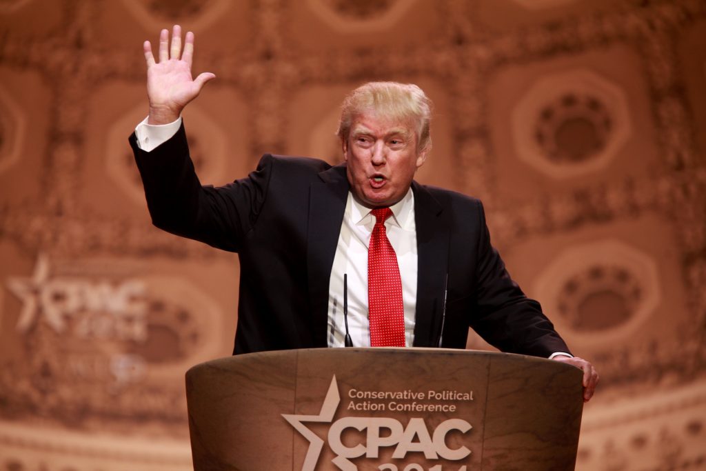 Donald Trump, presidente dos Estados Unidos