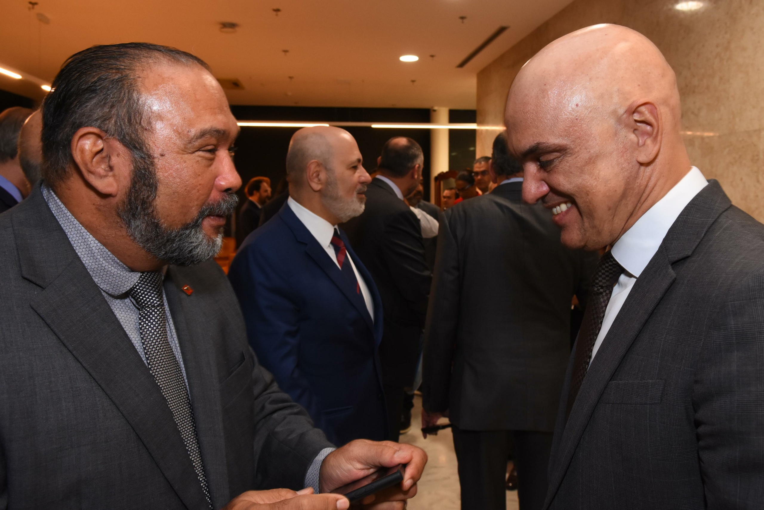 Luis Aparício e Alexandre de Moraes