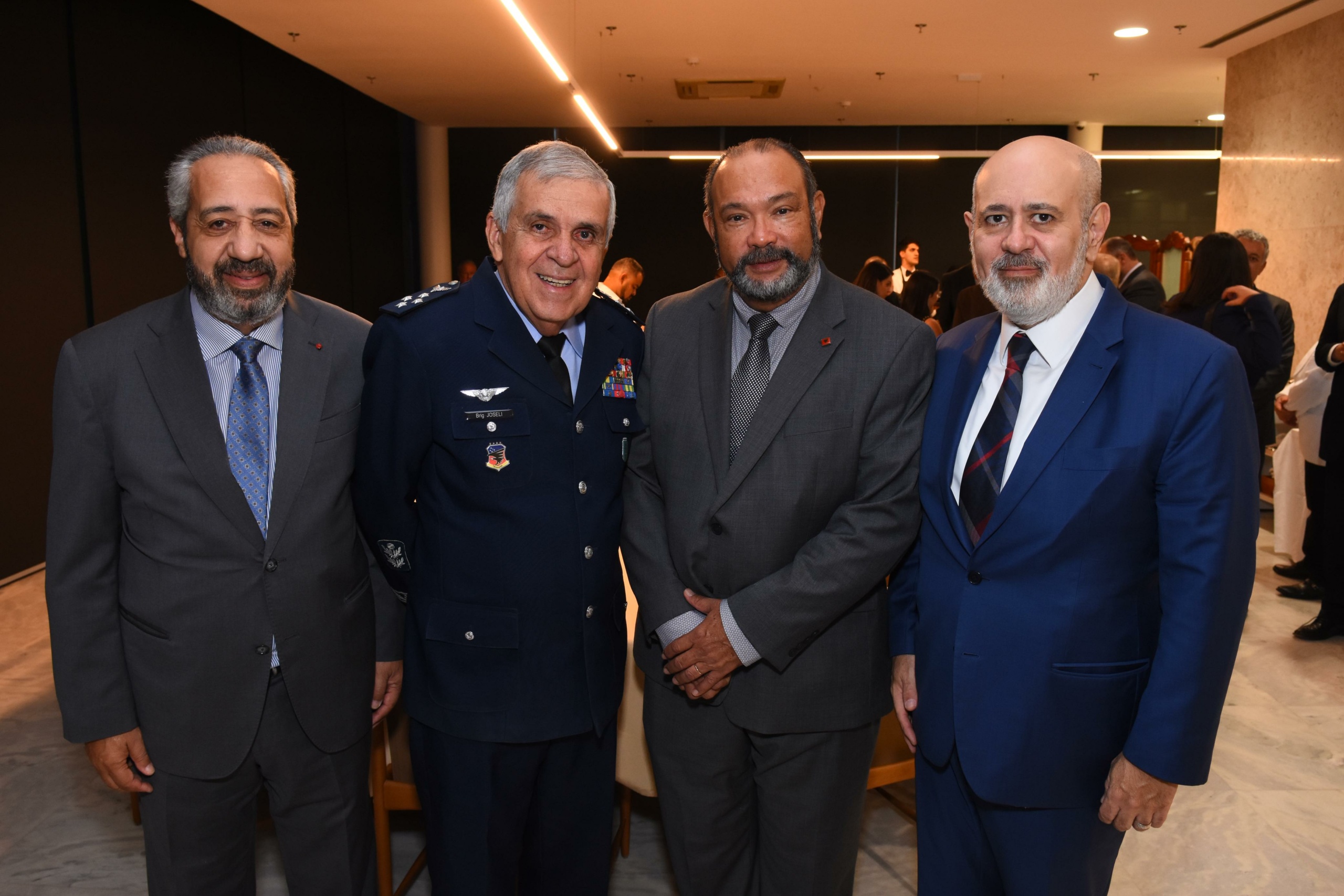 Luis Aparício, Francisco Joseli Carneiro, Marcelo Cordeiro e Luís Cláudio Costa