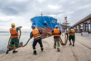 porto portuários trabalhadores