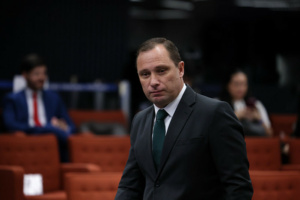 Mauro Cid em interrogatório no STF