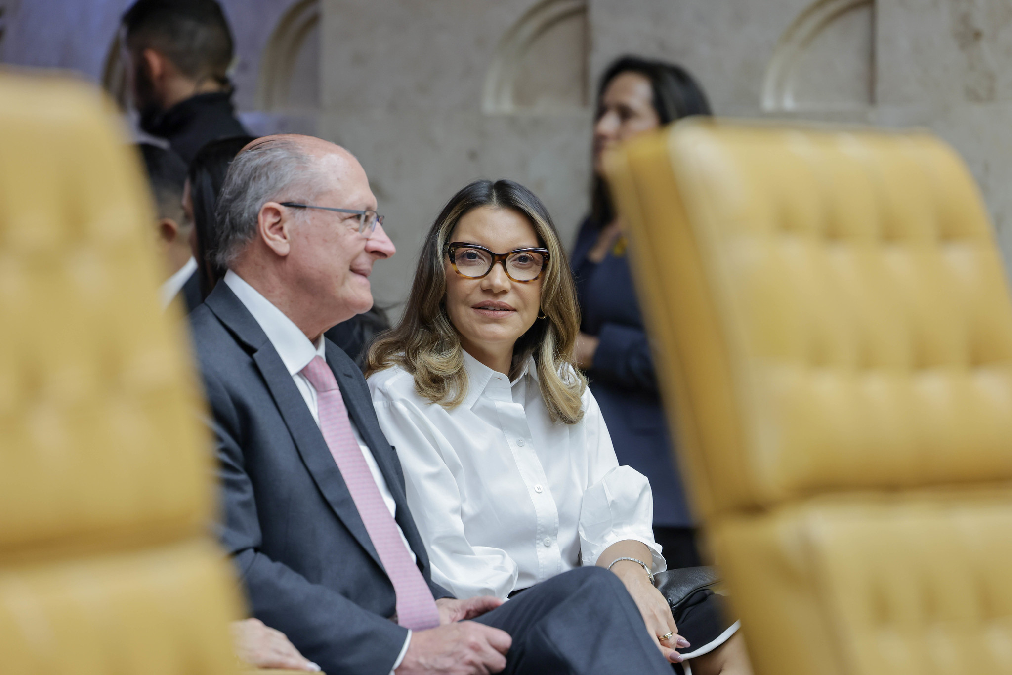 Geraldo Alckmin e Janja da Silva