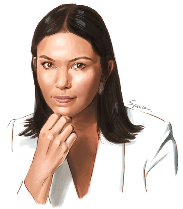 Caricatura Fernanda Fernandes