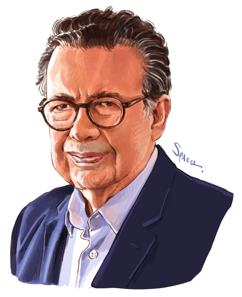 Retrato do advogado Rubens Naves, produzido em 02/09/2025