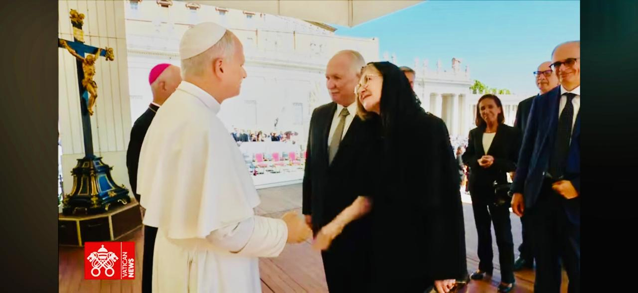 O ministro Edson Fachin encontra o Papa Leão 14 neste sábado (20/9), em Roma, durante o Jubileu da Justiça