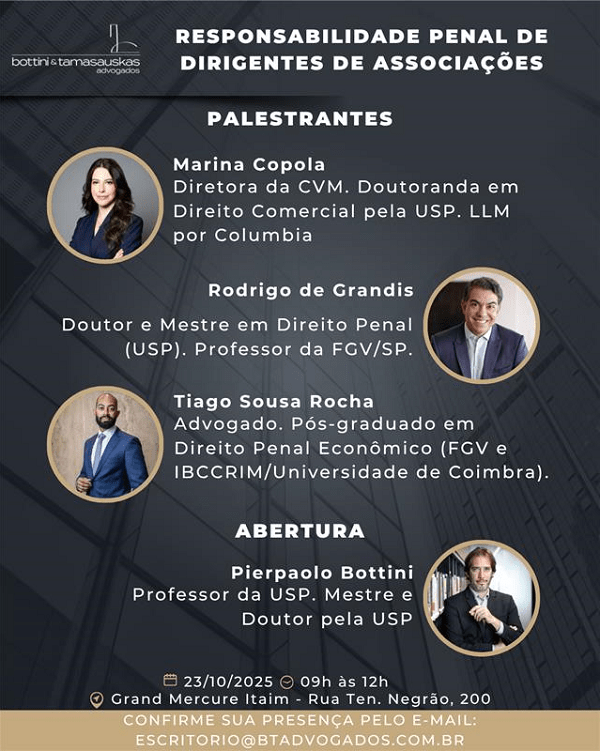 Evento será promovido no próximo dia 23
