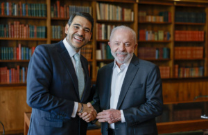 Jorge Messias e presidente Lula