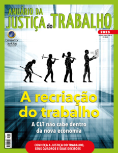 Capa - Anuário da Justiça do Trabalho 2025