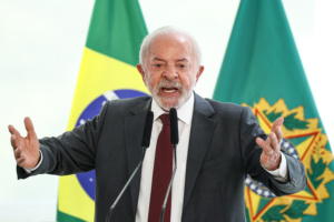 Presidente Lula em discurso