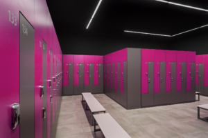 vestiário academia clube