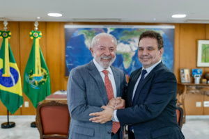 Lula e Wellington Silva, ministro da Justiça