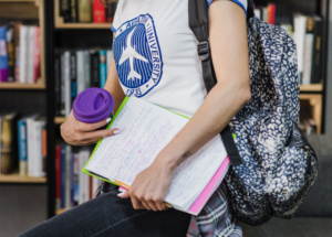 estudante universitária