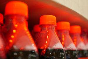 Garrafas de refrigerante