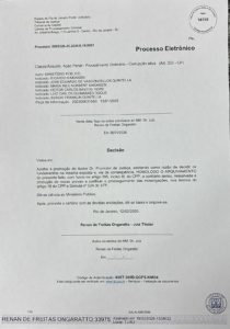 FGV arquivamento