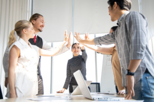 coach motivacional trabalho em equipe