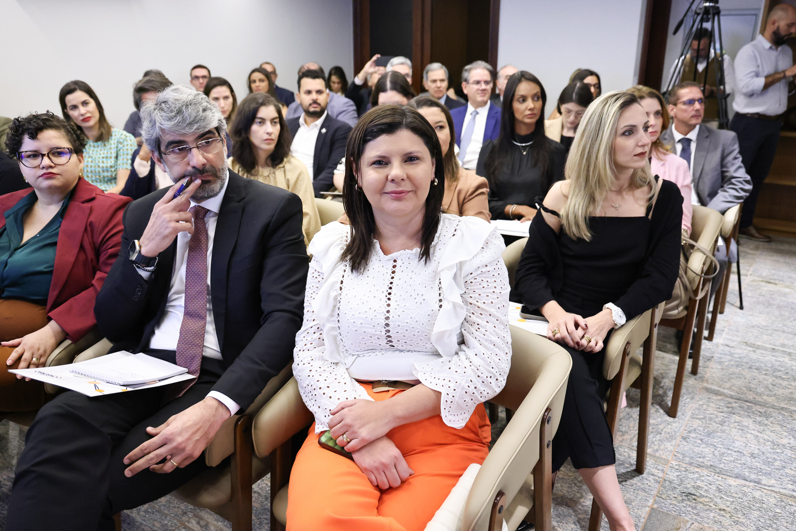 Daiane Nogueira, conselheira do CNJ, em evento do Instituto Consenso sobre impacto de decisões do STF na saúde privada