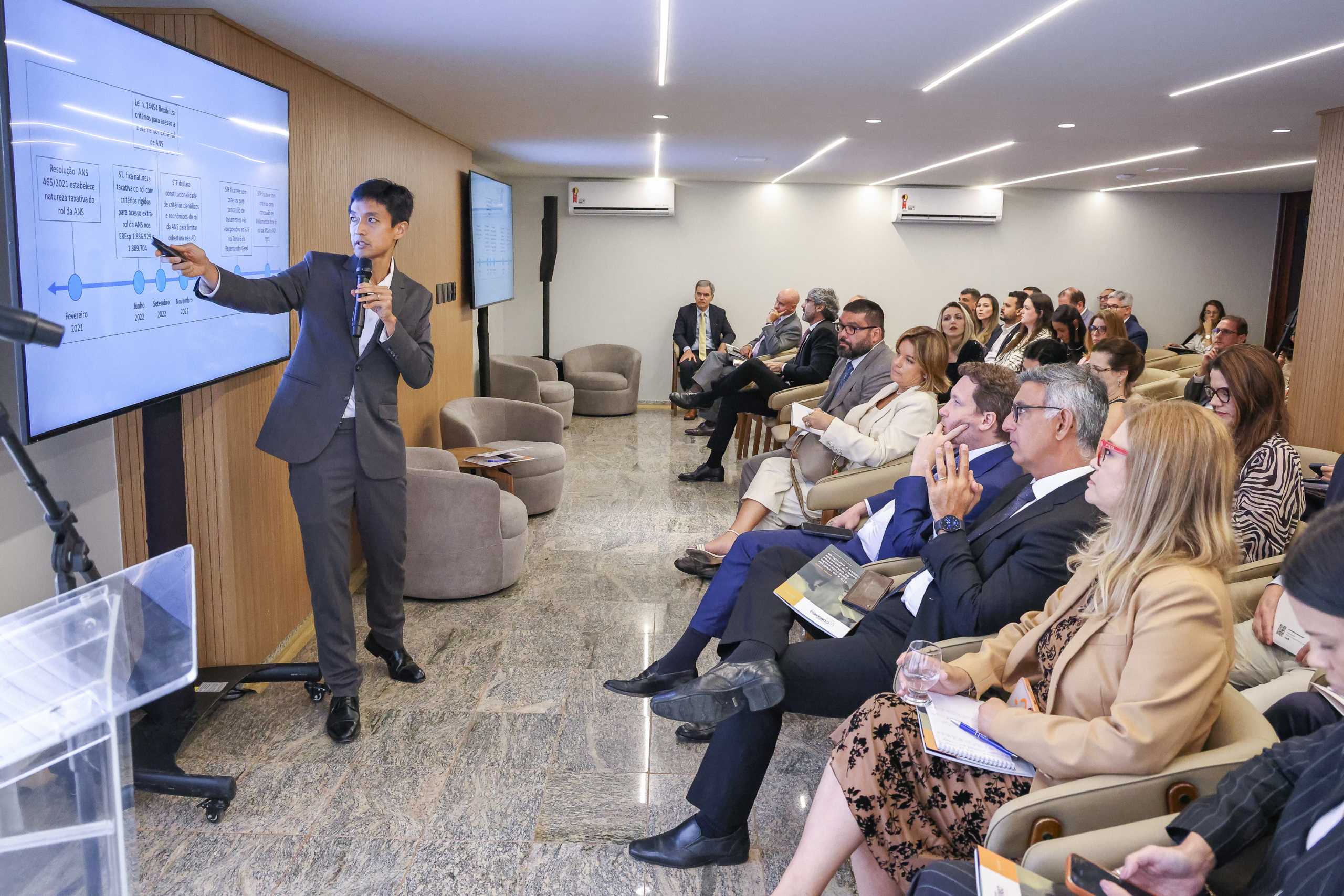 Evento do Instituto Consenso sobre impacto de decisões do STF na saúde privada