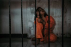 mulher presa prisão feminina