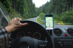 carro mapa celular motorista aplicativo app transporte solicitação particular passageiro